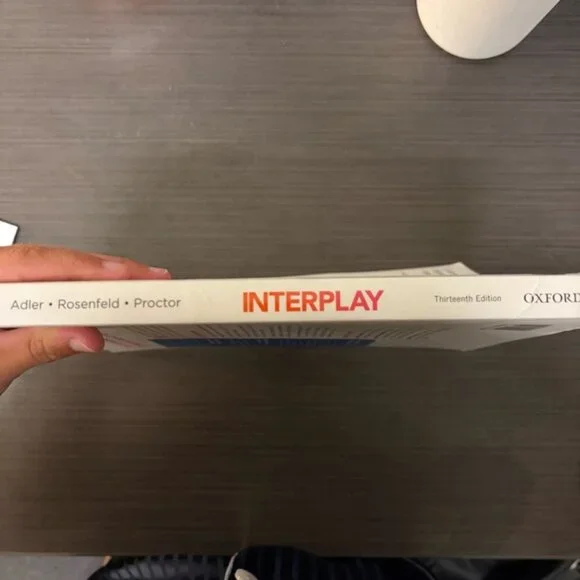 Interplay The Process of Interpersonal Communication Thirteenth Edition Book - Picture 10 of 13